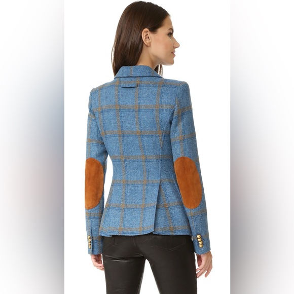 SMYTHE Women's Patch Pocket Duchess Blazer size 6 - Picture 4 of 17